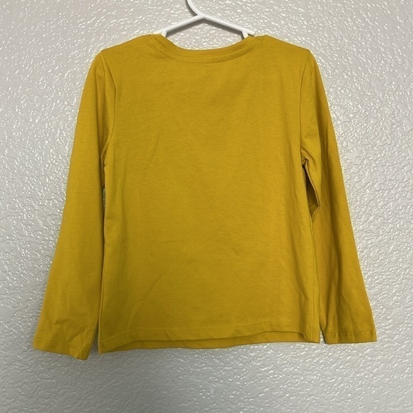 Tommy Hilfiger Yellow Long Sleeve Top Size 4/5 - Picture 2 of 6